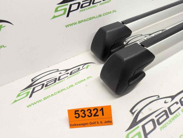 Bagażnik dachowy bazowy belki poprzeczki Oryginał Volkswagen Golf 5, 6, Jetta