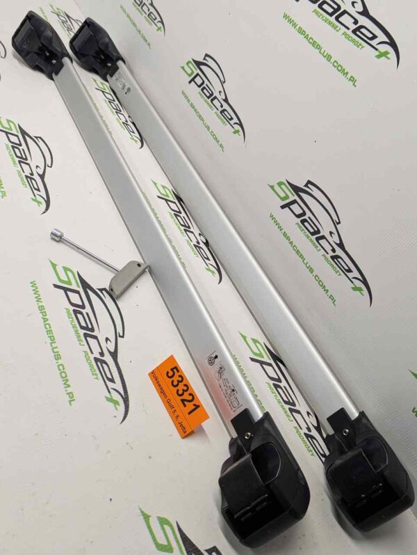 Bagażnik dachowy bazowy belki poprzeczki Oryginał Volkswagen Golf 5, 6, Jetta