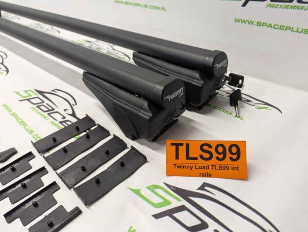 Bagażnik dachowy bazowy na zintegrowane relingi Twinny Load TLS99