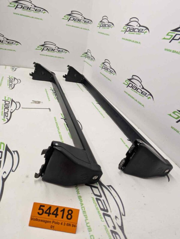 Bagażnik dachowy bazowy belki poprzeczki Volkswagen Polo 4 3 6N 1994-2001, 3/5 drzwi Oryginał