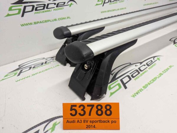 PXL_20251128_162650110_scaled.jpg Bagażnik dachowy bazowy belki poprzeczki Audi A3 8V sportback po 2014.