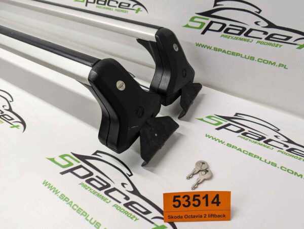 Bagażnik dachowy bazowy belki poprzeczki Skoda Octavia 2 liftback