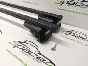 Bagaznik dachowy Thule SquareBar 761 + Stopy 7104