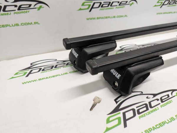 Bagaznik dachowy Thule SquareBar 762 + Stopy 7104
