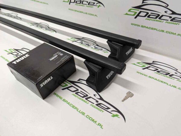 Bagaznik dachowy Thule SquareBar 761 + Kit 184012 + Stopy 7106