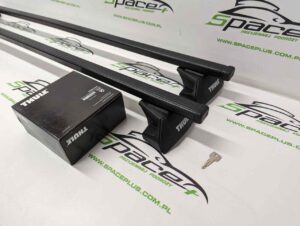 Bagaznik dachowy Thule SquareBar 761 + Kit 184015 + Stopy 7106