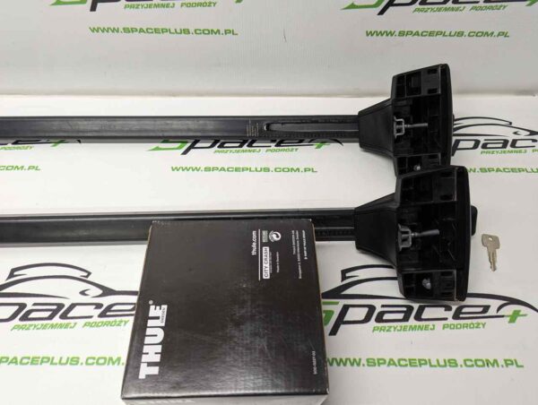Bagaznik dachowy Thule SquareBar 762 + Kit 186049 + Stopy 7106