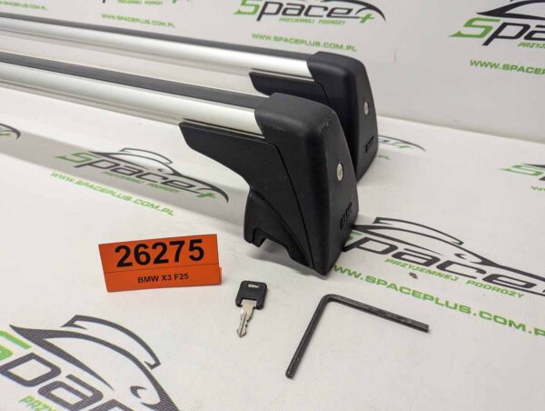 Bagażnik dachowy bazowy belki poprzeczki BMW X3 F25
