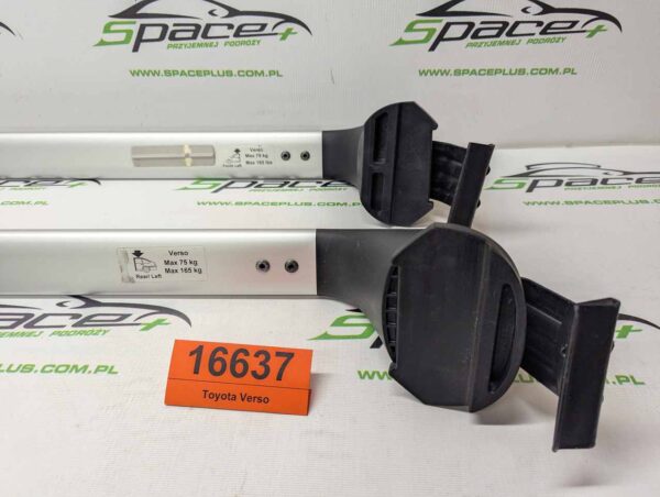 Bagażnik dachowy bazowy belki poprzeczki Toyota Verso