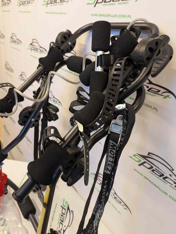 Uchwyt bagażnik rowerowy na tylną drzwi / klapę na 2 rowery Mottez Porte-Velo 2 (A029P2ELEC)