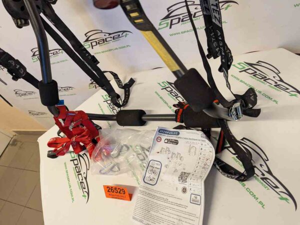 Uchwyt bagażnik rowerowy na tylną drzwi / klapę na 2 rowery Mottez Porte-Velo 2 (A029P2ELEC)