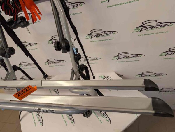 Uchwyt bagażnik rowerowy na tylną drzwi / klapę na 2 rowery Menabo Steel Bike 2