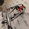Uchwyt bagażnik rowerowy na tylną drzwi / klapę na 2 rowery Menabo Steel Bike 2