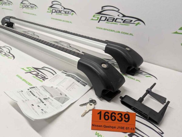 Bagażnik dachowy bazowy belki poprzeczki Nissan Qashqai J10E 07-13