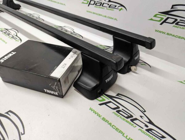 Bagaznik dachowy Thule SquareBar 761 + Kit 141025 + Stopy 754