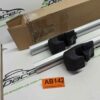 PXL_20250409_162320882_scaled-2.jpg Bagażnik dachowy bazowy belki poprzeczki Amazon Basics 142cm B083T54H2S na otwarte relingi.