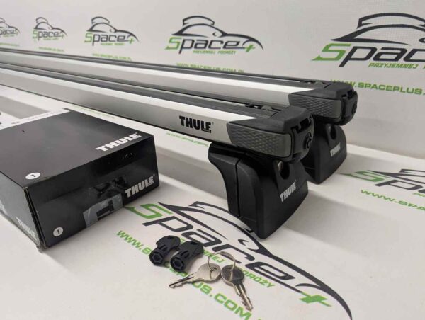 Bagaznik dachowy Thule SlideBar 893 + Kit 183047 + Stopy 753