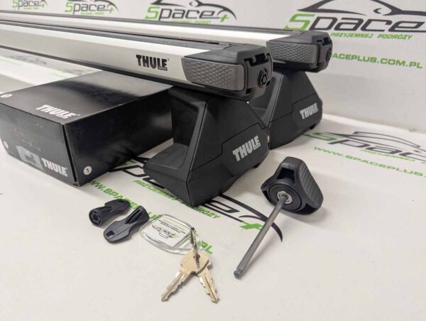Bagaznik dachowy Thule SlideBar 893 + Kit 145194 + Stopy 7105
