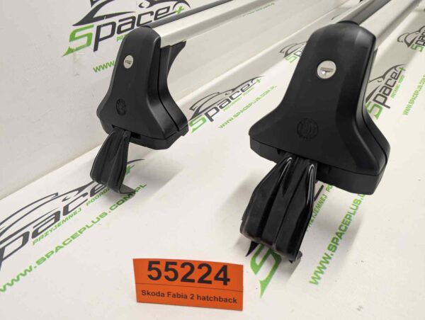 Bagażnik dachowy bazowy belki poprzeczki Skoda Fabia 2 hatchback