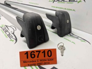 Bagażnik dachowy bazowy belki poprzeczki Mercedes C W204 S204 kombi 2007-2014