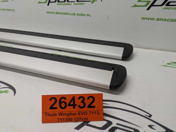 Bagażnik dachowy bazowy belki poprzeczki Thule Wingbar EVO 7113, 711300 127cm