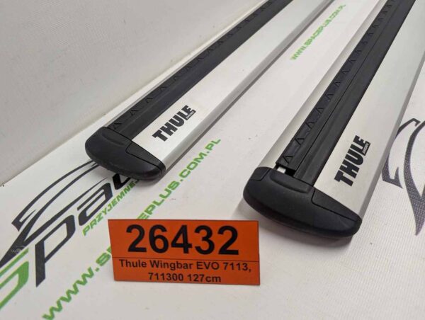 Bagażnik dachowy bazowy belki poprzeczki Thule Wingbar EVO 7113, 711300 127cm