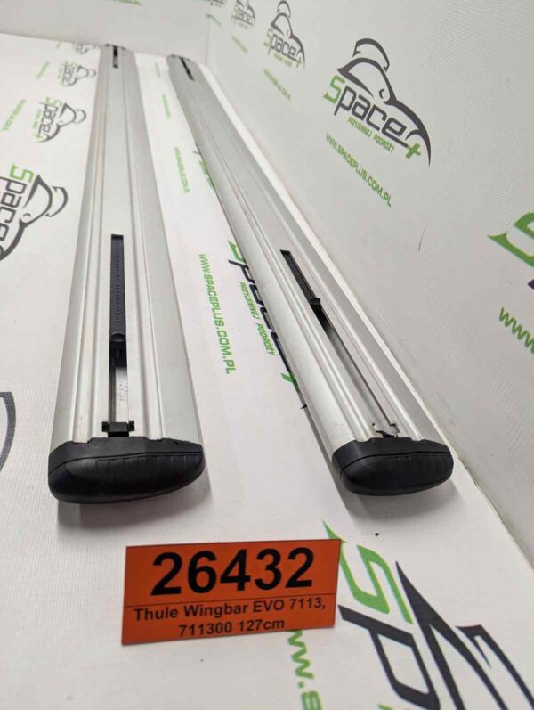 Bagażnik dachowy bazowy belki poprzeczki Thule Wingbar EVO 7113, 711300 127cm