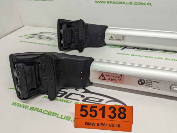 Bagażnik dachowy bazowy belki poprzeczki BMW 5 E61 03-10