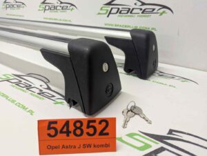 Bagażnik dachowy bazowy belki poprzeczki Opel Astra J SW kombi