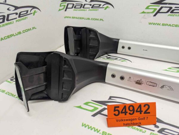 Bagażnik dachowy bazowy belki poprzeczki Volkswagen Golf 7 hatchback