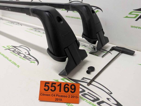 Bagażnik dachowy bazowy belki poprzeczki Citroen C4 Picasso 2 2013-2019.