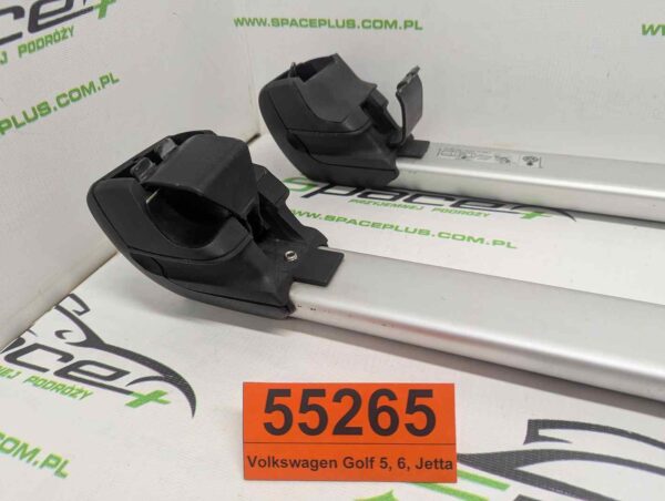 Bagażnik dachowy bazowy belki poprzeczki Oryginał Volkswagen Golf 5, 6, Jetta