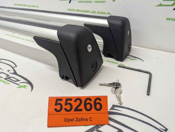 Bagażnik dachowy bazowy belki poprzeczki Opel Zafira C