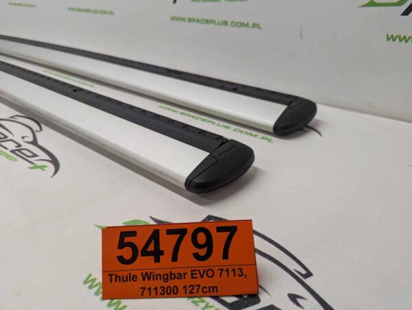 Bagażnik dachowy bazowy belki poprzeczki Thule Wingbar EVO 7113, 711300 127cm