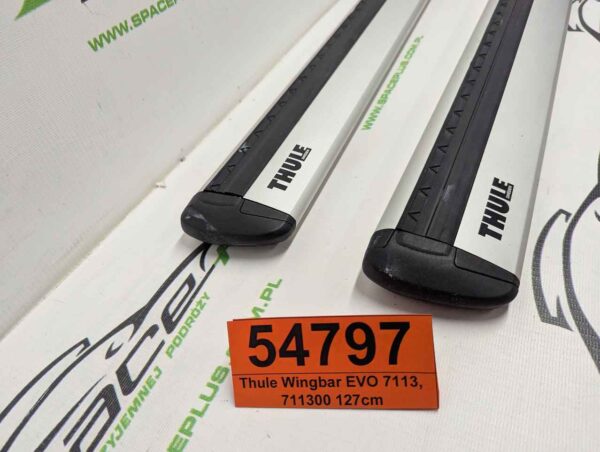 Bagażnik dachowy bazowy belki poprzeczki Thule Wingbar EVO 7113, 711300 127cm