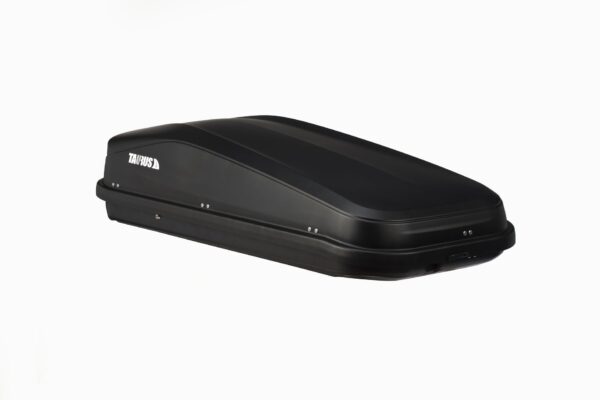 Bagażnik box dachowy Taurus Easy 430 czarny matowy. 180x78x44