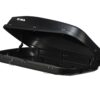 Bagażnik box dachowy Taurus Easy 430 czarny matowy. 180x78x44