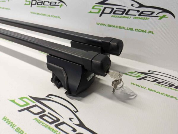 Bagaznik dachowy Thule SquareBar 760 + Stopy 755