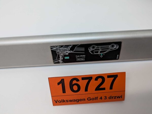 Bagażnik dachowy bazowy belki poprzeczki Volkswagen Golf 4 3 drzwi