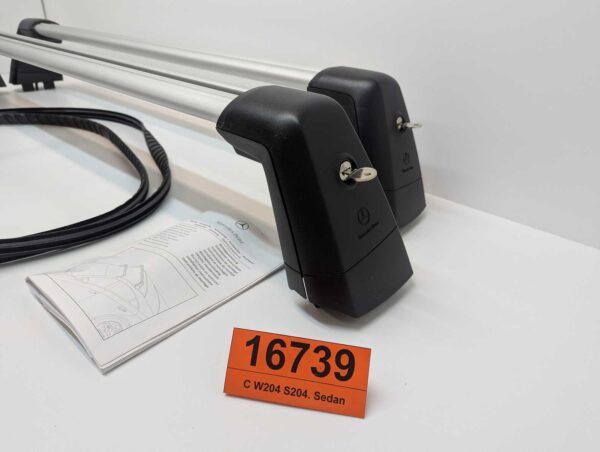 Bagażnik dachowy bazowy belki poprzeczki Oryginał C W204 S204. Sedan