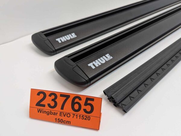 Bagażnik dachowy bazowy belki poprzeczki Thule Wingbar EVO 7115, 711500 150cm
