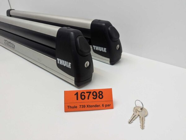 Uchwyt na narty Thule  739 Xtender. 6 par nart
