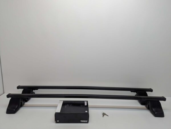 Bagaznik dachowy Thule SquareBar EVO 7122 + Kit 141589 + Stopy 754