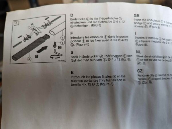 Uchwyt bagażnik rowerowy Votex