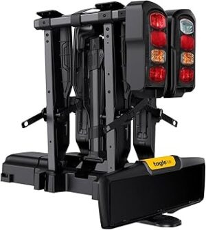 Uchwyt bagażnik rowerowy na hak na 2 elektryczne rowery Tagle Yellowstone 2