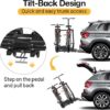 Uchwyt bagażnik rowerowy platforma na hak na 2 rowery Favoto FT001874ZH_EU