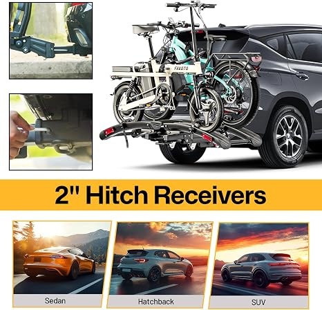 Uchwyt bagażnik rowerowy platforma na hak na 2 rowery Favoto FT001874ZH_EU