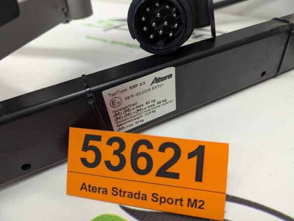 PXL_20250817_064724829_scaled.jpg Uchwyt bagażnik rowerowy platforma na hak na 2 rowery Atera Strada Sport M2