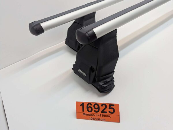 Bagażnik dachowy bazowy belki poprzeczki Menabo w punkty dachowe L=130cm, 105/134cm