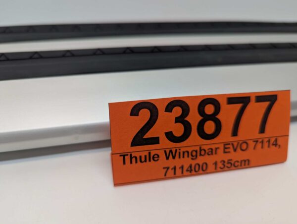 Bagażnik dachowy bazowy belki poprzeczki Thule Wingbar EVO 7114, 711400 135cm